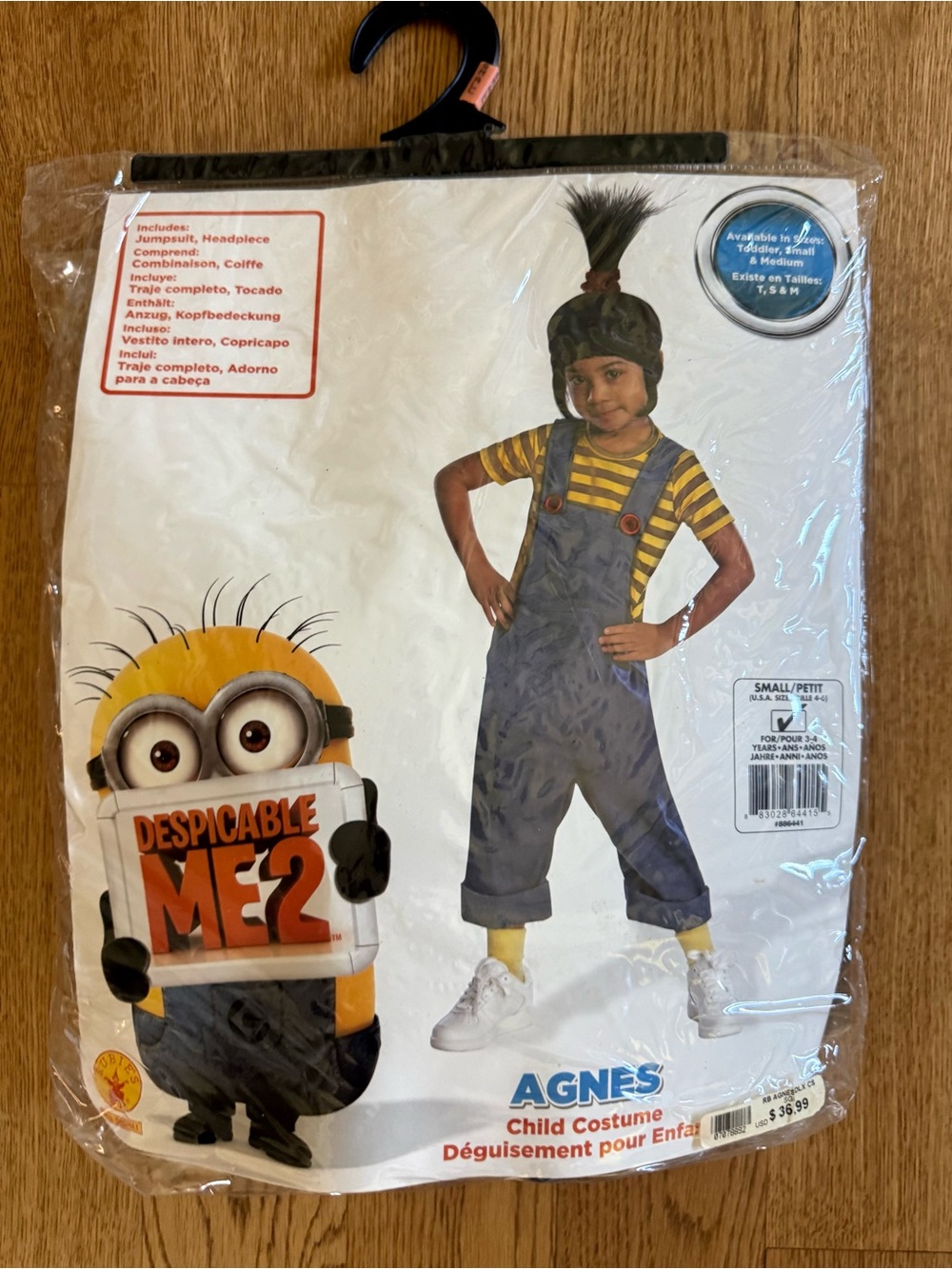 Universal Agnes Minion Costume - Yellow & Blue
